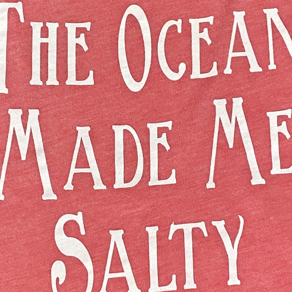 Express One Eleven Coral Graphic Tank - Picture 6 of 8